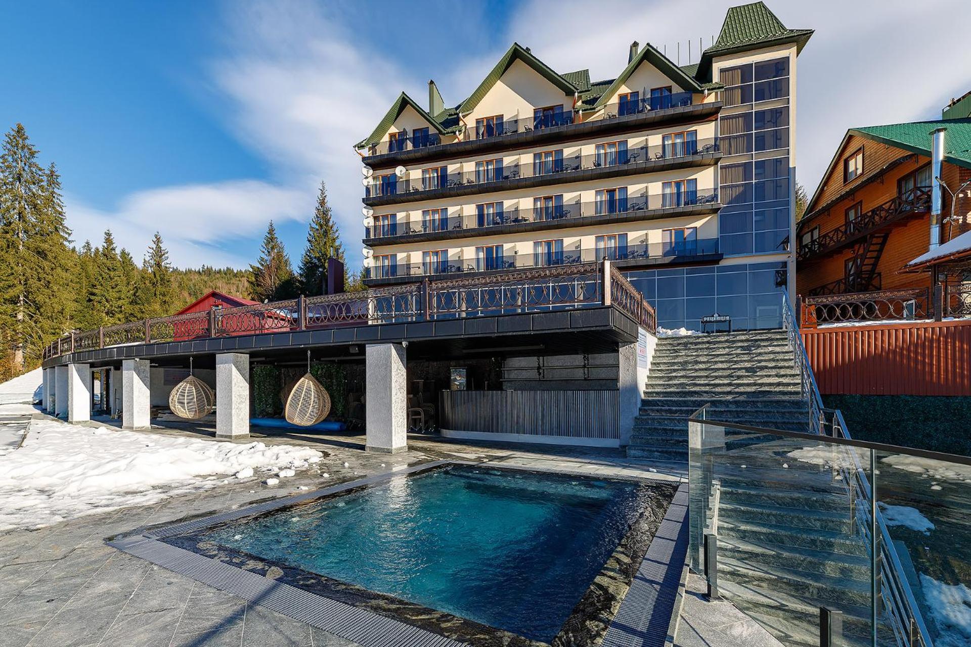 Hotel Podgorie Spa Bukovel Exterior photo
